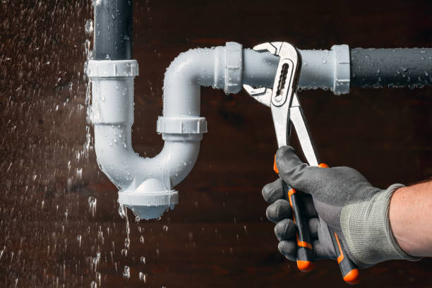 Professional Drain Cleaning technician working in Milan, IL